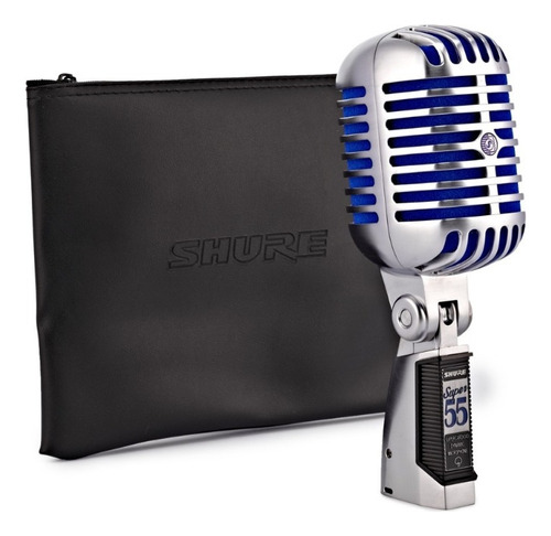 Micrófono Shure Super55 Classic Dinámico Supercardioide 