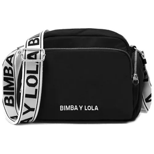 Bolso Moderno Para Mujer Bimba And Lola De Nailon Negro