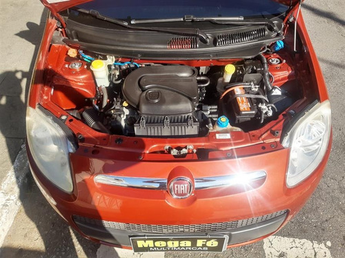 Fiat Palio Attractive 1.0 8v Flex Completo Vermelho 2013