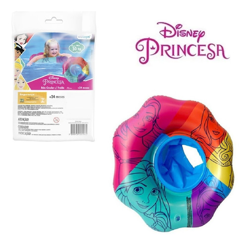 Boia Bote Circular Fralda Bebe Inflável Minnie Disney Menina