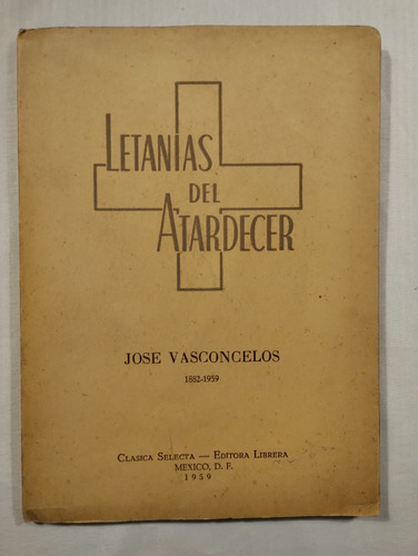 Letanías Del Atardecer (Usado)