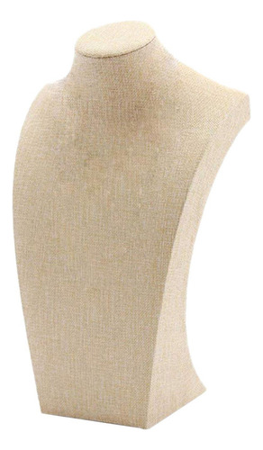 Busto Pantalla Soporte Cadena Joyería Titular, 4 Piezas