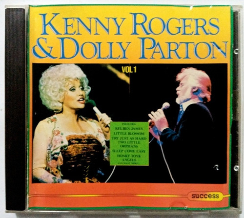 Kenny Rogers & Dolly Parton Cd Vol. 1 Original