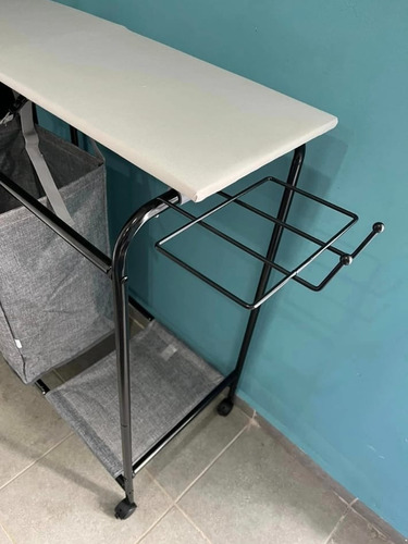 Estacion Planchado Betterware ( Burro De Planchar) Liso Negro