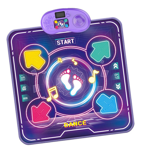 Tapete De Baile, Juguete Musical, Tapete De Juego Luz Doble