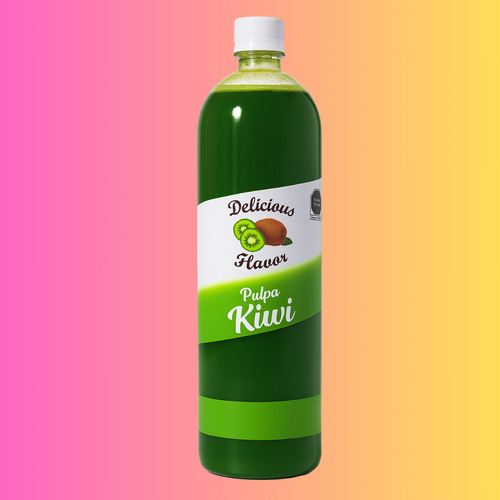 Pulpa De Kiwi 100% Fruta Natural 1lt