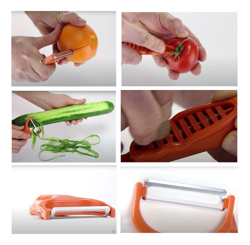 Imagen 9 de 10 de Kit Chef Borner V3 Multbox Spiral Waffel Roko Pelador Gratis