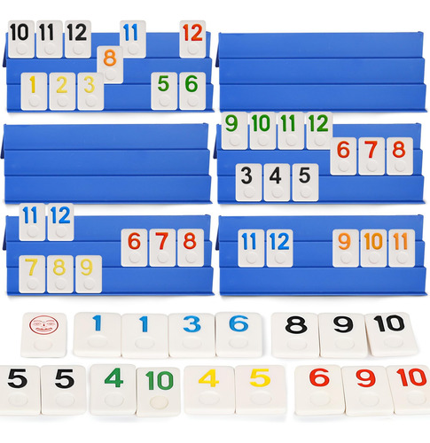 Set De Edición Rummy Cube Para 6 Jugadores De Point Games Ju