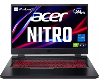 Acer Nitro 5 17 144hz Ci5 12500h 16gb 1tb Ssd Rtx3050 4gb