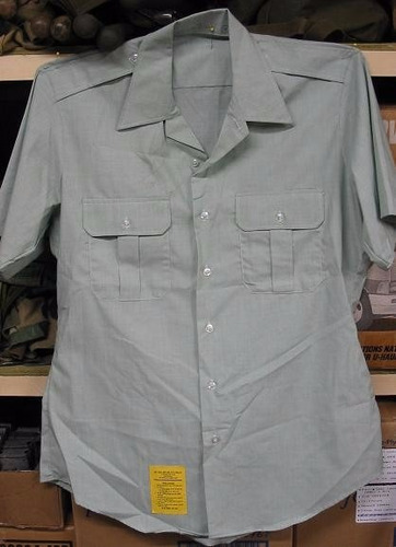 Espectacular!! Camisa Orig. Us Army - Green Service Uniform