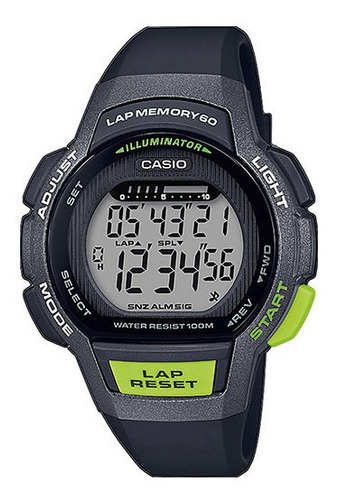 Reloj Casio Hombre Digital Sumergible Lws1000h-1avcf