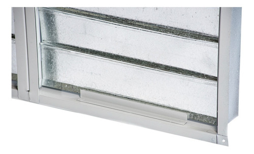 Persiana Metálica Movil Reforzada Extractor De Aire 75 Cm Baño/cocina Gatti Ventilación