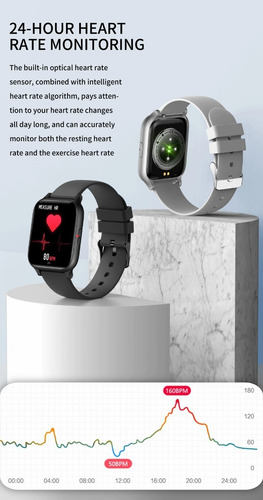 Imagen 5 de 8 de Smartwatch Colmi P8 Mix Silver Metal Strap Acero Inoxidable