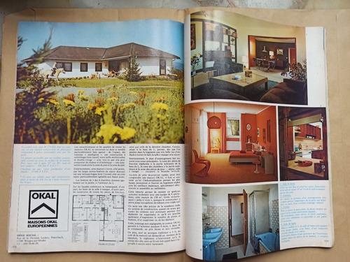 Lote 4 Revistas Votre Maison - Decoración Francia Años 70 (Usado)