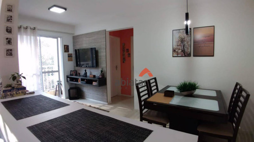 Imagem 13 de 21 de Apartamento Com 2 Dormitórios À Venda, 48 M² Por R$ 265.000,00 - Jardim Henriqueta - Taboão Da Serra/sp - Ap0637