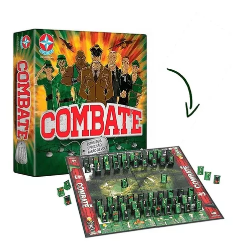 Jogo de tabuleiro Combate + Diga 5 Combo De Jogos Estrela