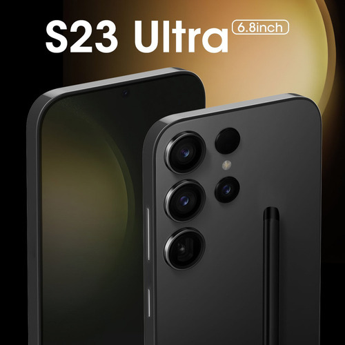 2024 Celular S23 Ultra Smartphone 6.8 Pulgadas 8gb+256gb Cellphone La Versión Global Del Teléfono Inteligente Admite Dos Tarjetas Sim