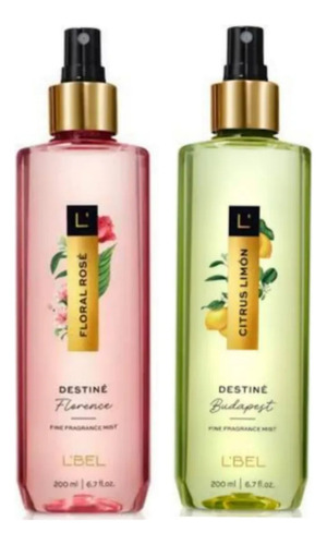 Lbelcolonia Destine Rose Y Citrus Colonia Original 200ml