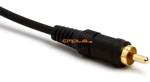 Cmple - Rca A 3.5 Mm Mono Cable (chapado En Oro) - 6 Pies