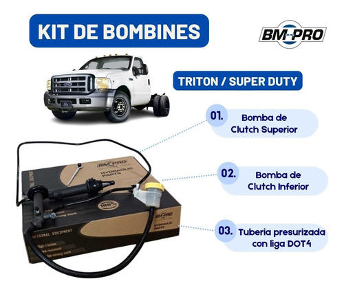 Kit De Bombines Ford F350 00-15 Triton 5.4l/ Super Duty 6.2l