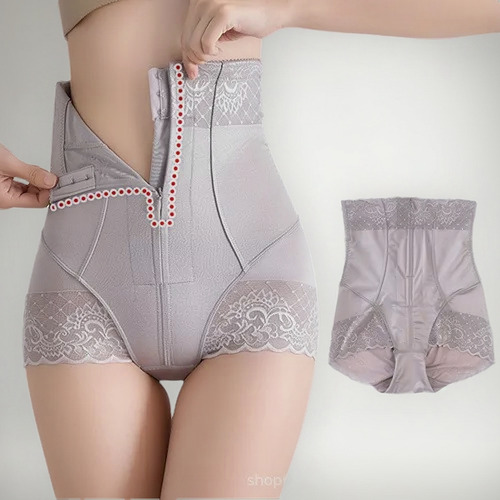 Bragas Control Abdomen Cinturón Alto Para Mujer Fajas Cor