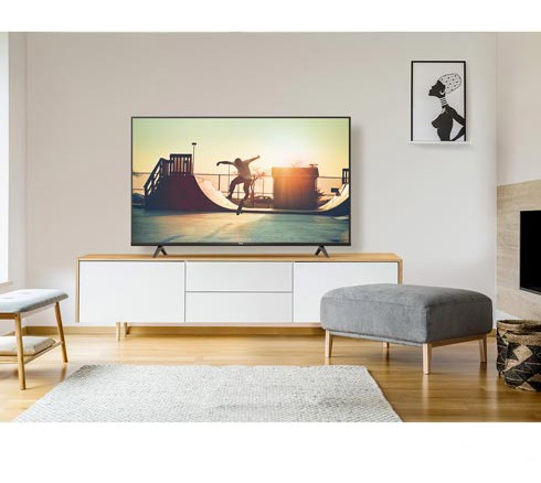 Imagem 5 de 6 de Smart Tv Tcl Led 4k Hdr 50 , Google Assistant, Wi-fi -50p615