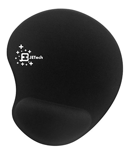 Alfombrilla De Mouse Con Gel Wrist Pad (negro), Negro