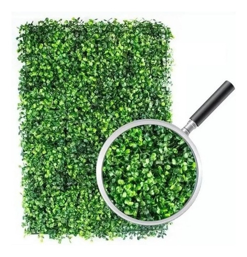 Imagen 2 de 5 de 20pzs Follaje Artificial Sintetico Para Muro Verde 60x40cm!!