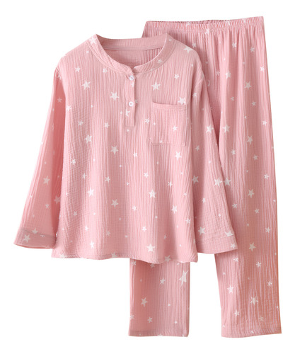 Pijama Conjunto Para Niños De Algodón Manga Larga Trajes