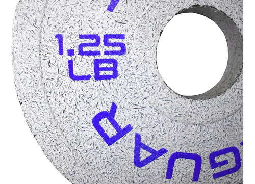 Bumpers Jaguar Par De Discos De Caucho 1.25 Lbs Crossfit Gym