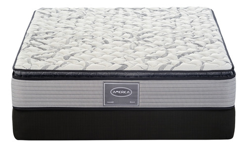 Colchón Queen Size Perfect Pillow Top Resortes Infinity Side