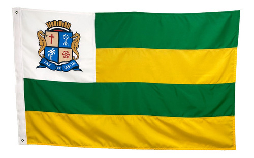 Myflag Bandeira Tradicional da Cidade de Aracaju (SE) 128cm X 90cm