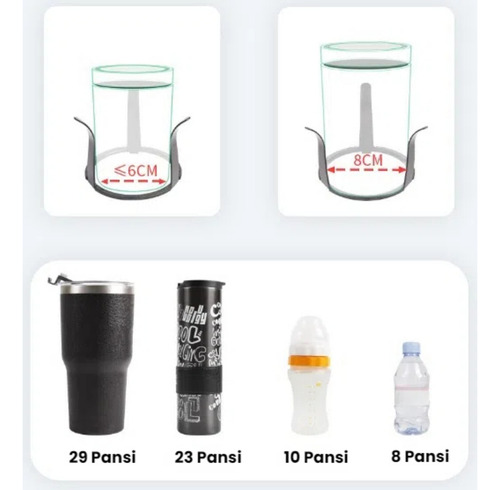 Para Portavasos Para Cochecito De Bebé Soporte Para