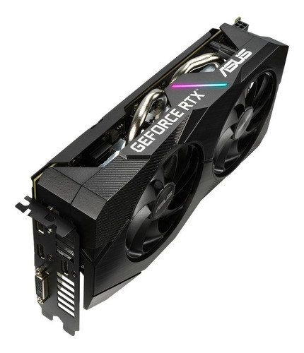 Imagen 6 de 10 de Placa De Video Asus Rtx 2060 6gb Gddr6 Dual Evo Nvidia