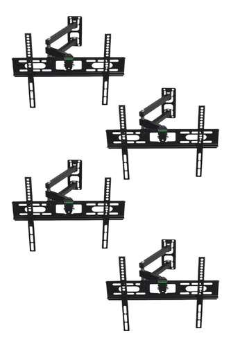 4 Soportes Lt De Pared Para Tv/monitor De 22  A 55  Calidad 