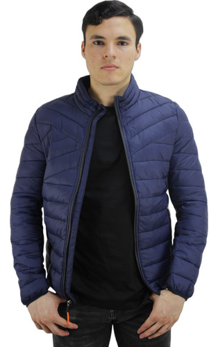 Chamarra Platini Casual Con Bolsas Bbj6581 Para Caballero