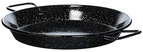 13-inch Enameled Steel Paella Pan, 32cm