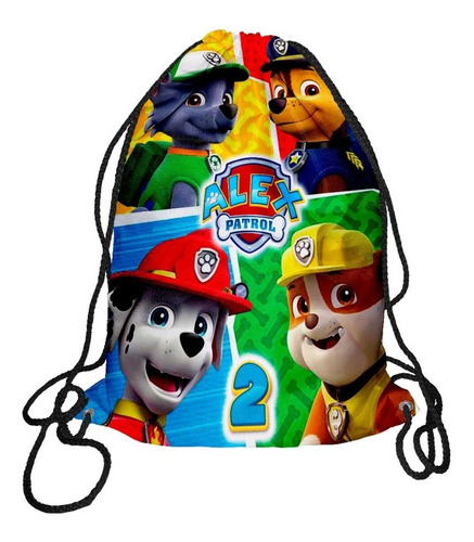  45 Mochilaas Dulceros, Personalizados, Paw Patrol