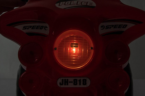 Moto Infantil A Batería Police Luz Y Sonidos Priori