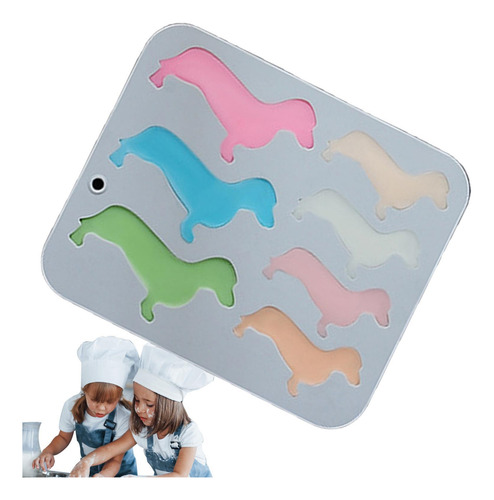 Moldes De Pastel De Silicona Para Perros Bandeja Reutilizabl