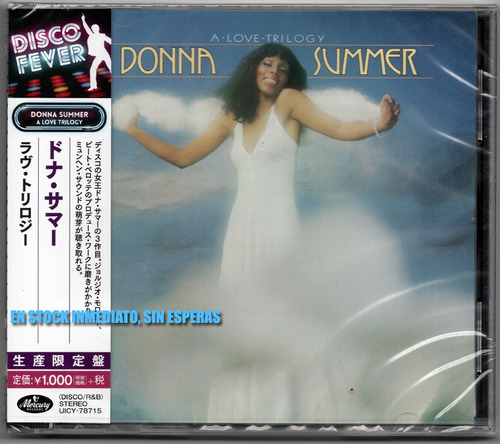 Cd *** Donna Summer *** A Love Trilogy *** Japanese C/ O B I