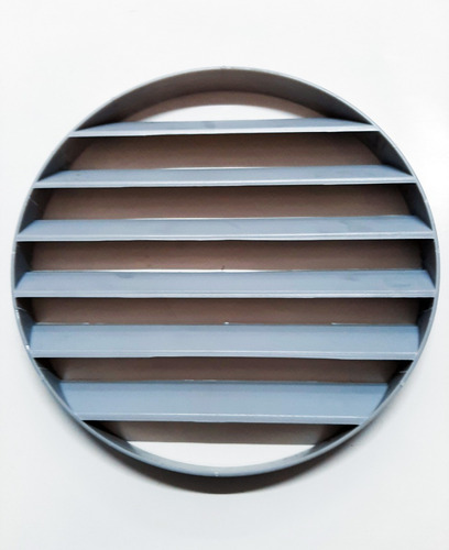 Rejilla Fija De Pvc Sitec Para Extractor De 30 Gris