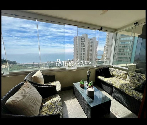 Departamento En Venta De 2 Dorm, 2 Baños En Concón,vista .