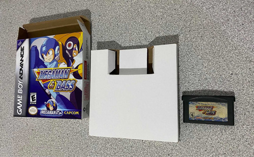 Mega Man And Bass Juego Original (en Caja Custom) Gba