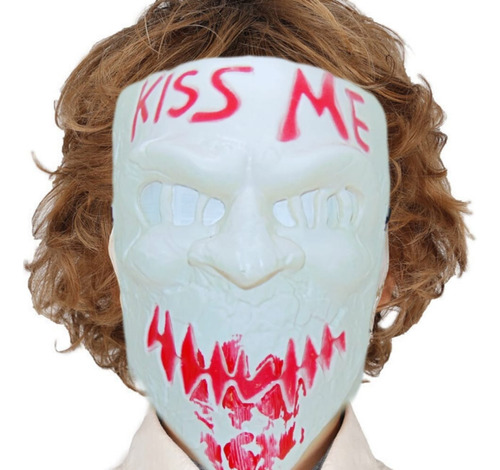 Mascara De La Purga Kiss Me Blanca Cosplay Halloween