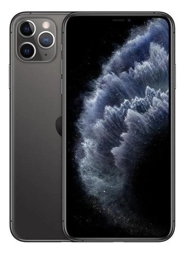 Apple Iphone 11 Pro 256 Gb Gris Bateria 100% Caja Original Negro (Reacondicionado)