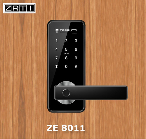 Imagen 6 de 8 de Cerradura Digital Inteligente Zerrutti Ze 8011