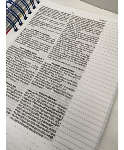 Bíblia Rei Soberano Nvt Anote Slim Com Espiral