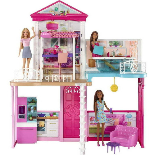Casa De La Barbie Grande Con Tres Muñecas Muebles Y Piscina | MercadoLibre Casa De La Barbie Grande Con Tres Muñecas Muebles Y Piscina | MercadoLibre
