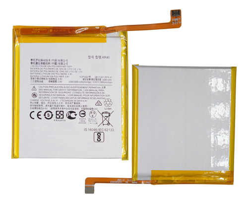 Bateria Pila Compatible Con Motorola One Visiòn Xt-1970 Kr40